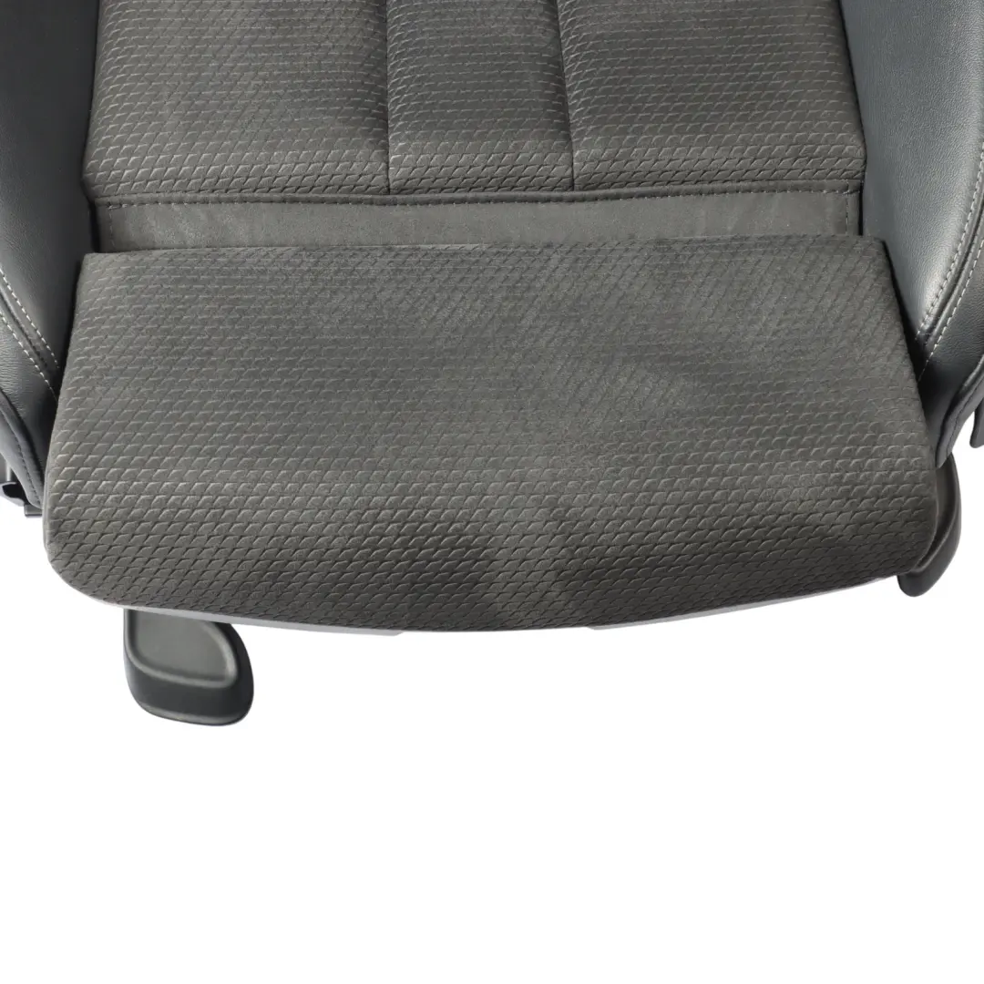 Audi A5 F5 Sport Seat Front Left N/S S-Line Heated Alcantara Leather Black Grey