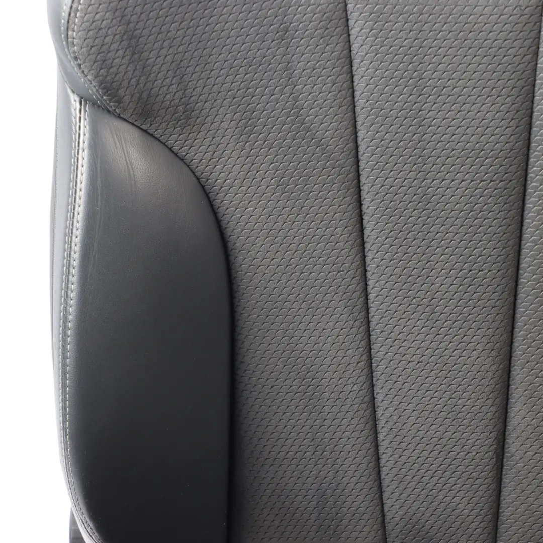 Audi A5 F5 Sport Seat Front Right O/S S-Line Heated Alcantara Leather Black Grey