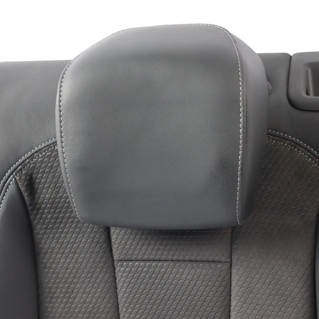 Audi A4 B9 8W A5 F5 Seat Backrest Cover Left N/S Leather Alcantara Black Grey