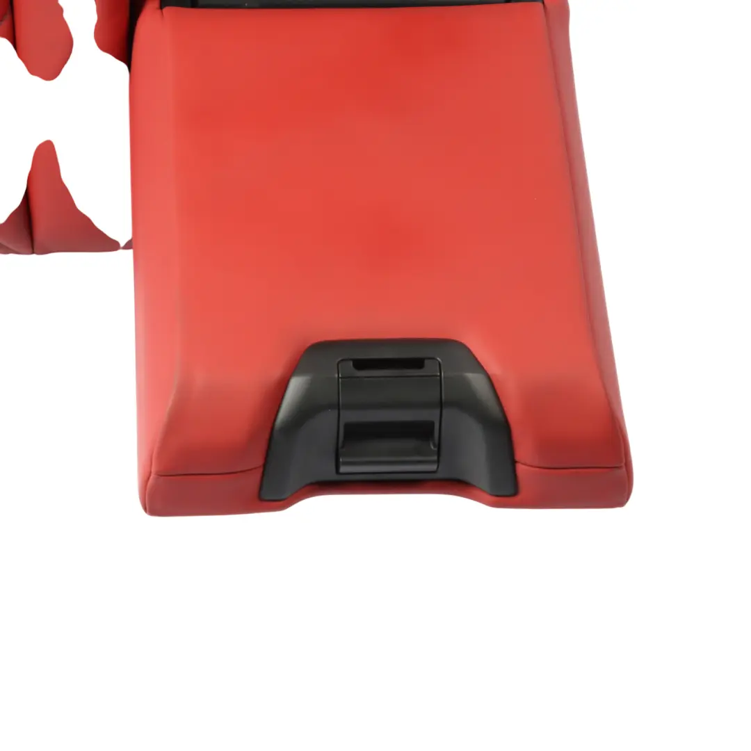 Audi A4 S4 B9 Back Seat Backrest Armrest Rear Right O/S Leather Red 8W0885806M