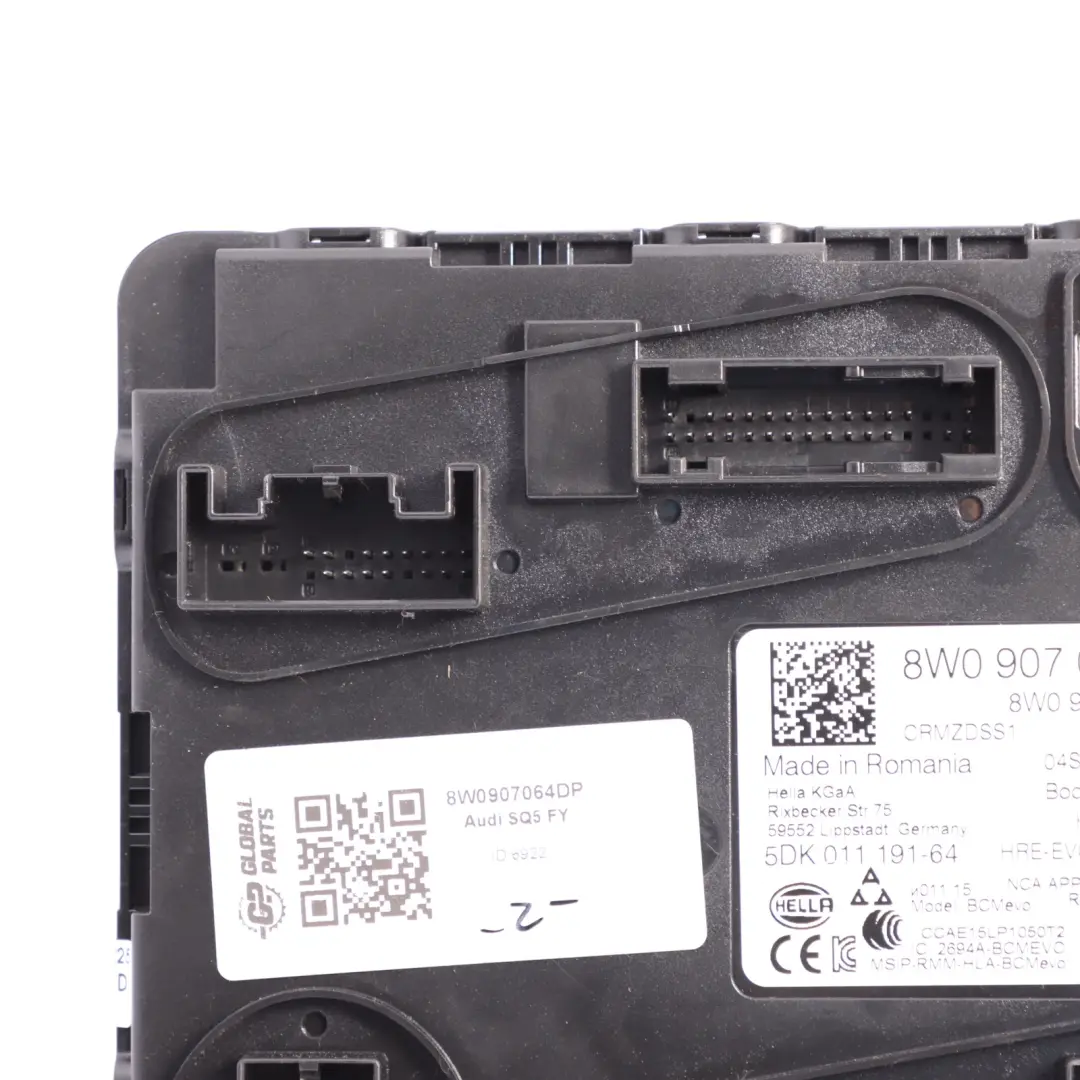 Audi SQ5 FY Body Control Unit Basic Module BCM 8W0907064DP