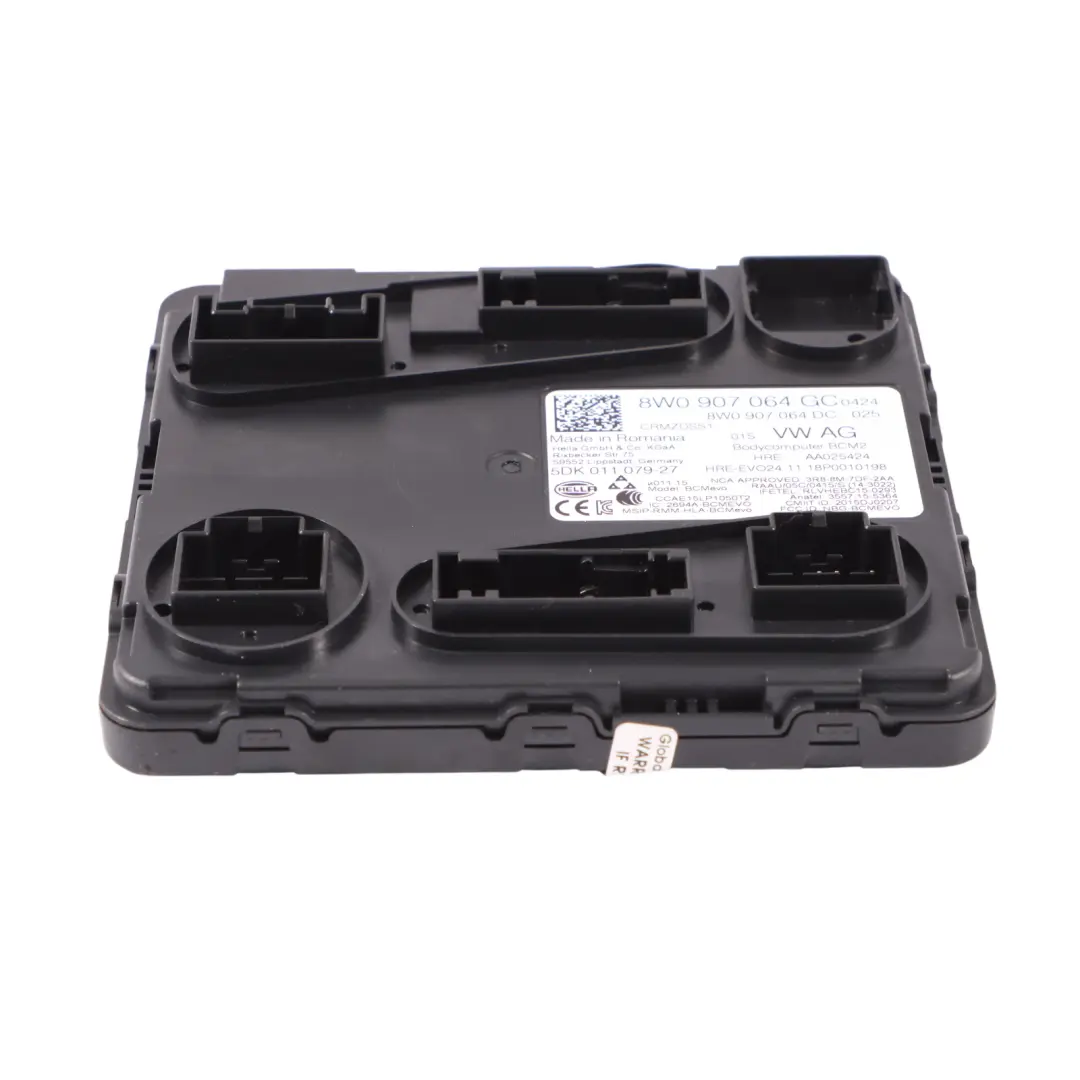 Audi A5 F5 Módulo Control Central De La Carrocería BCM Unidad ECU 8W0907064GC