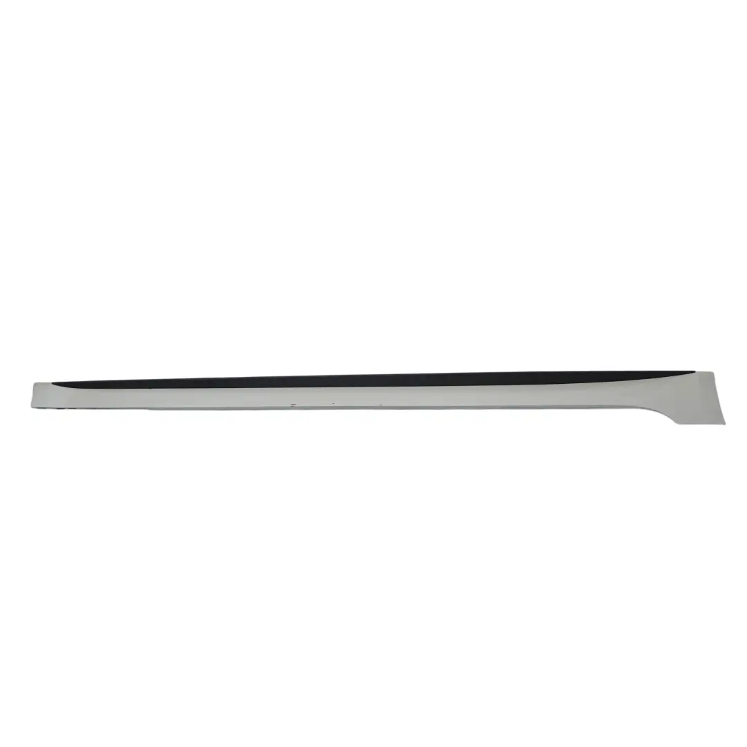 Audi A5 F5 Side Skirt Right O/S Door Sill Cover Panel Glacier White Pearl - S9R