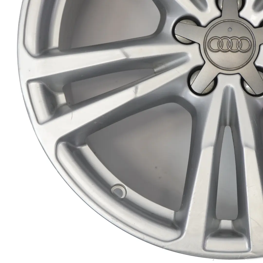 Audi A1 8X Silver Alloy Wheel Rim 17" 7.5J ET34 Double Star Spoke 8X0601025BR