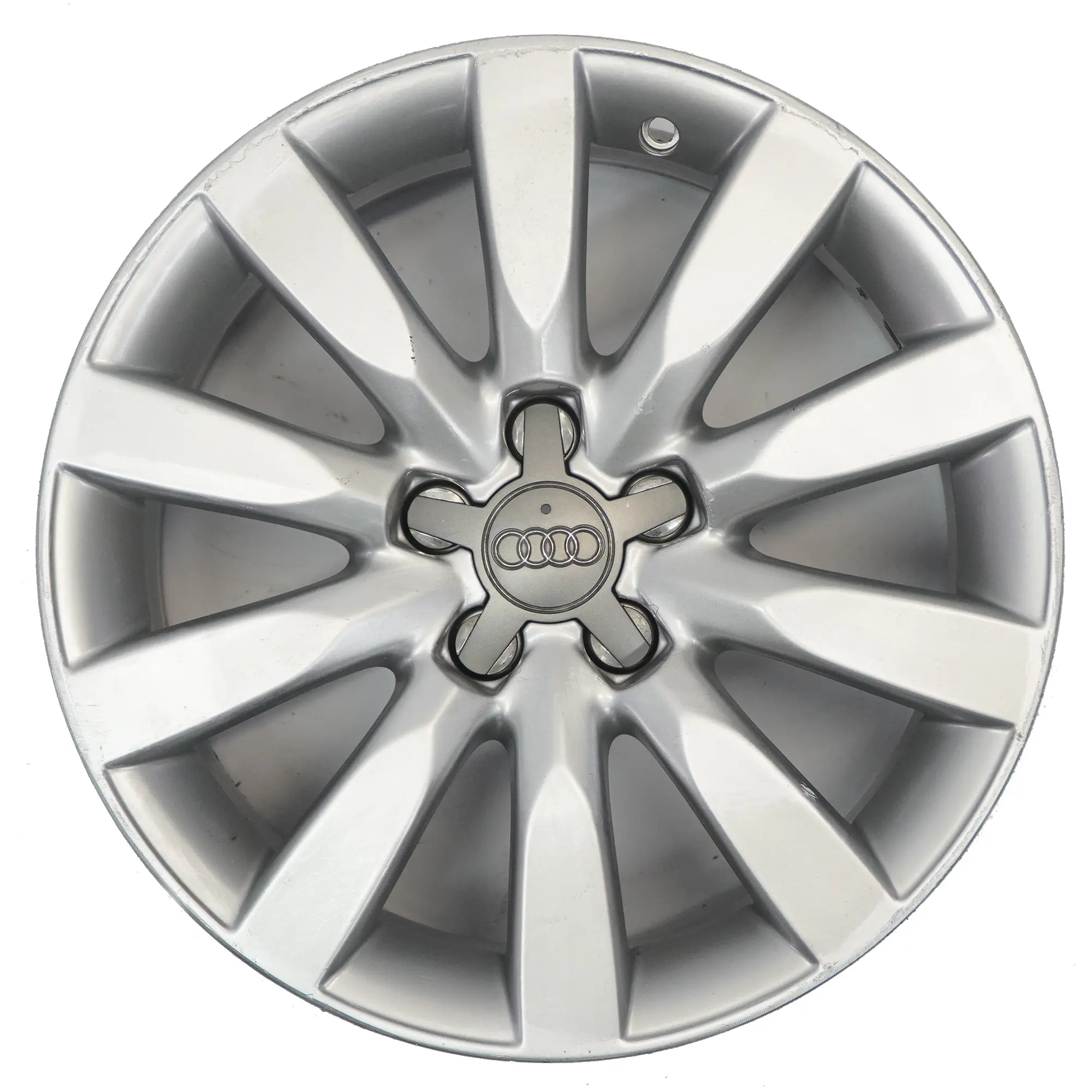 Audi A1 8X Silver Alloy Wheel Rim 16" 7J ET34 10-Spoke 8X0601025G