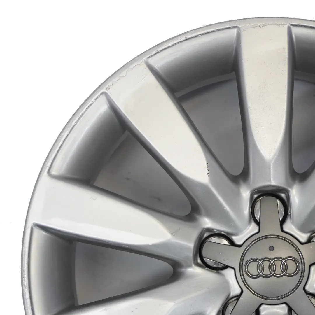 Audi A1 8X Srebrna Felga Aluminiowa 16" 7J ET34 10-Ramienna 8X0601025G