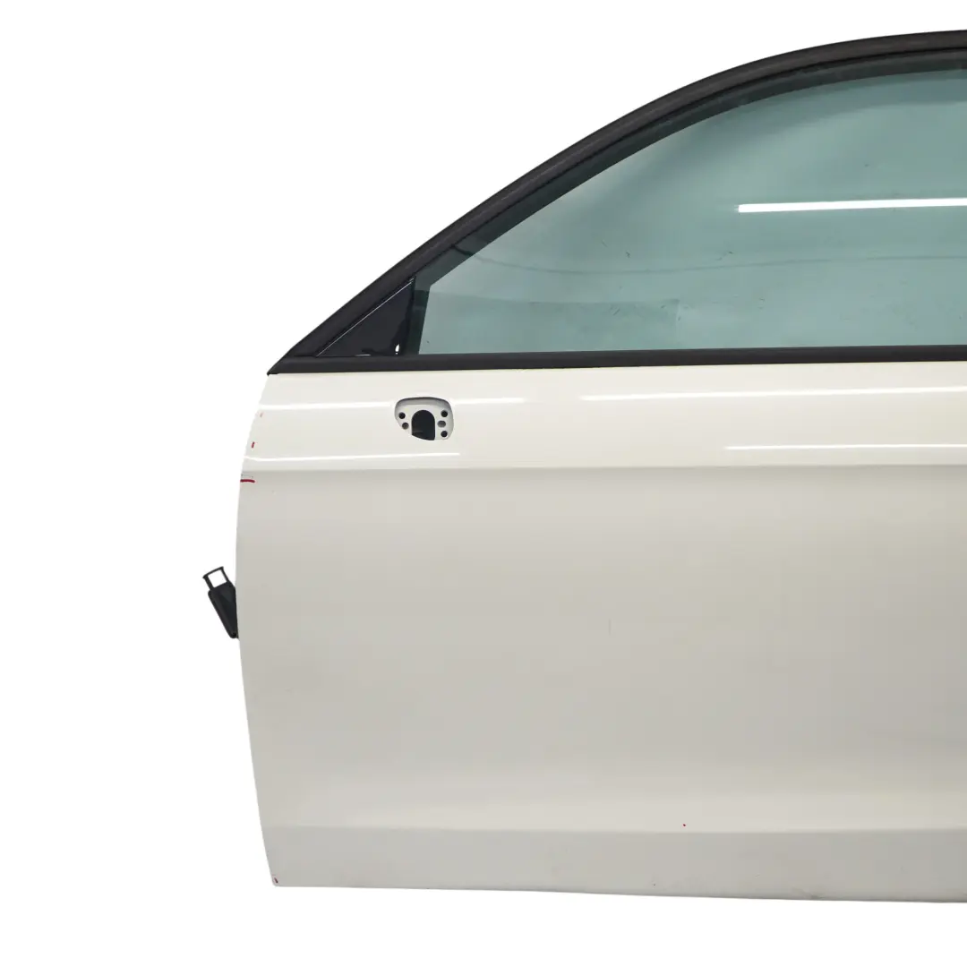 Audi A1 8X Door Front Left N/S Covering Panel Amalfi White - Y9K