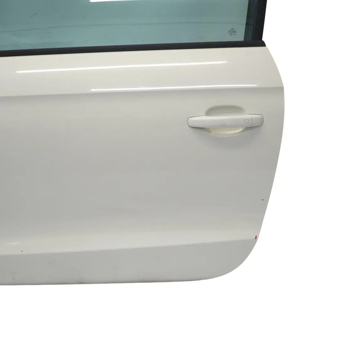 Audi A1 8X Door Front Left N/S Covering Panel Amalfi White - Y9K