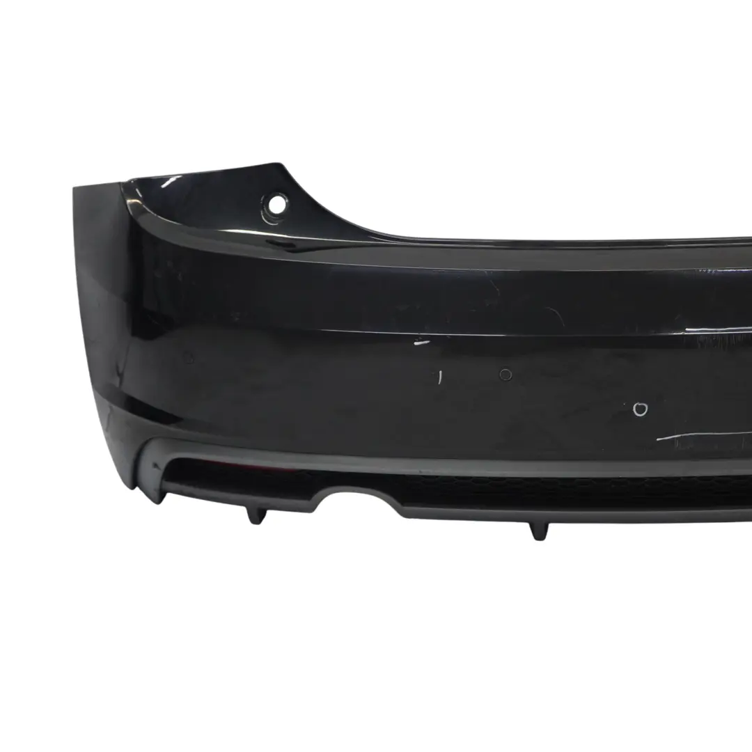 Audi A1 8X Rear Bumper Panel PDC Parktronic Brilliant Black Metallic - LY9B