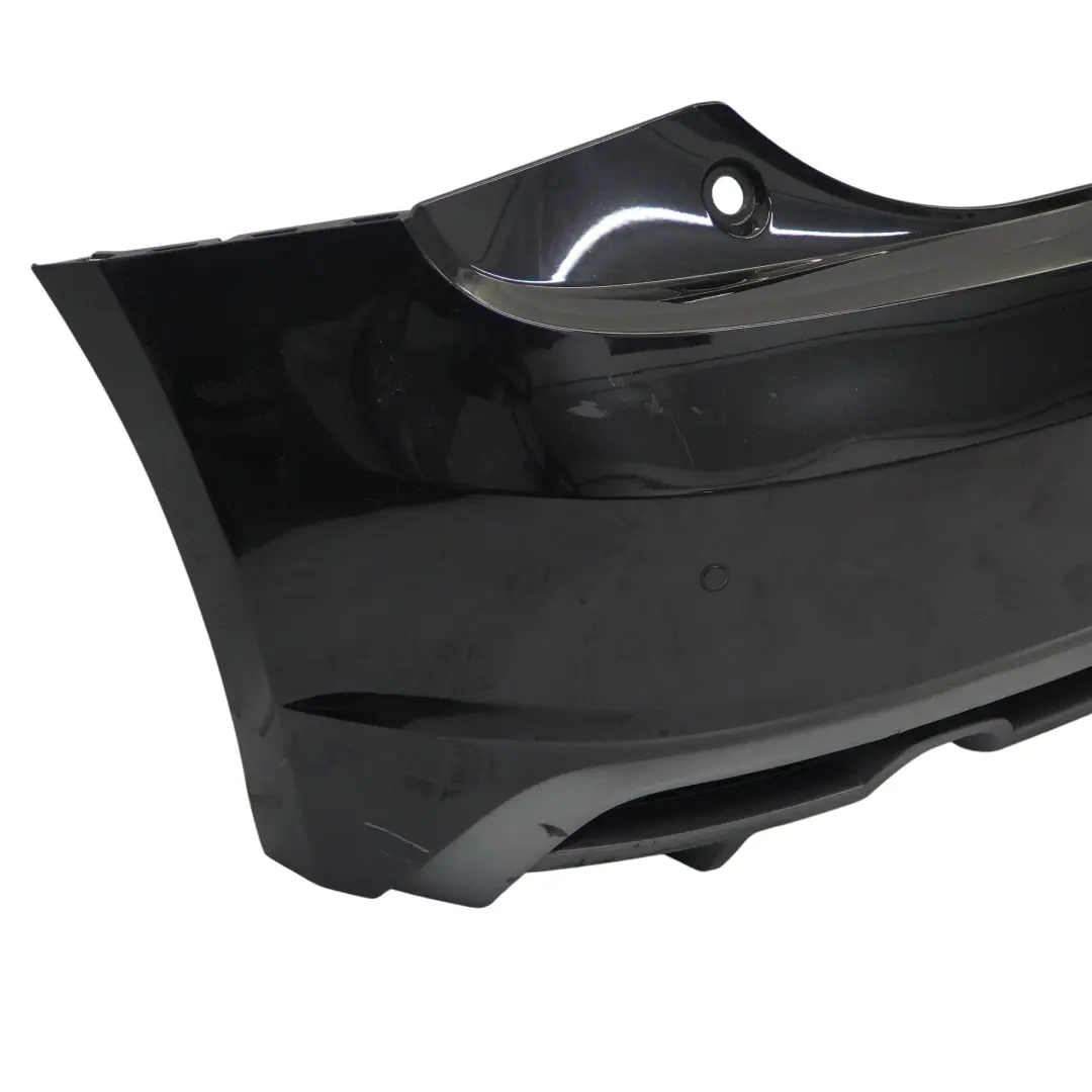 Audi A1 8X Rear Bumper Panel PDC Parktronic Brilliant Black Metallic - LY9B