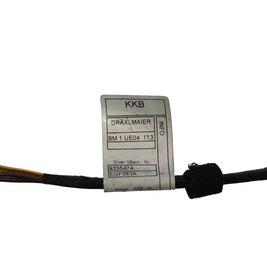 BMW X3 F25 Kabel Satz Verkabelung PDC Parksensor Frontstoß Stange 9335474