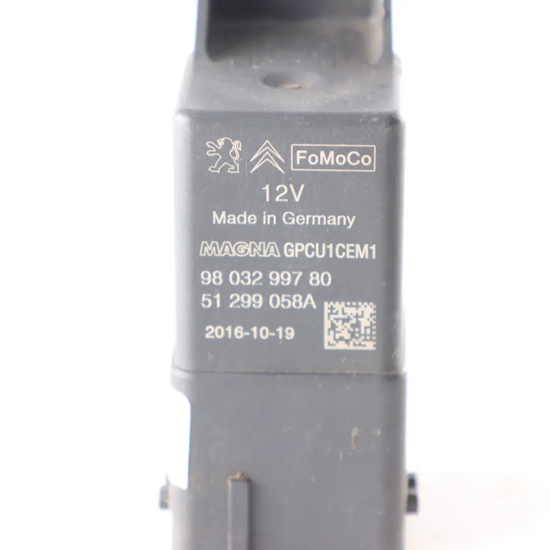 Citroen Peugeot Ford Glow Plug Relay Module 51299058A 9803299780