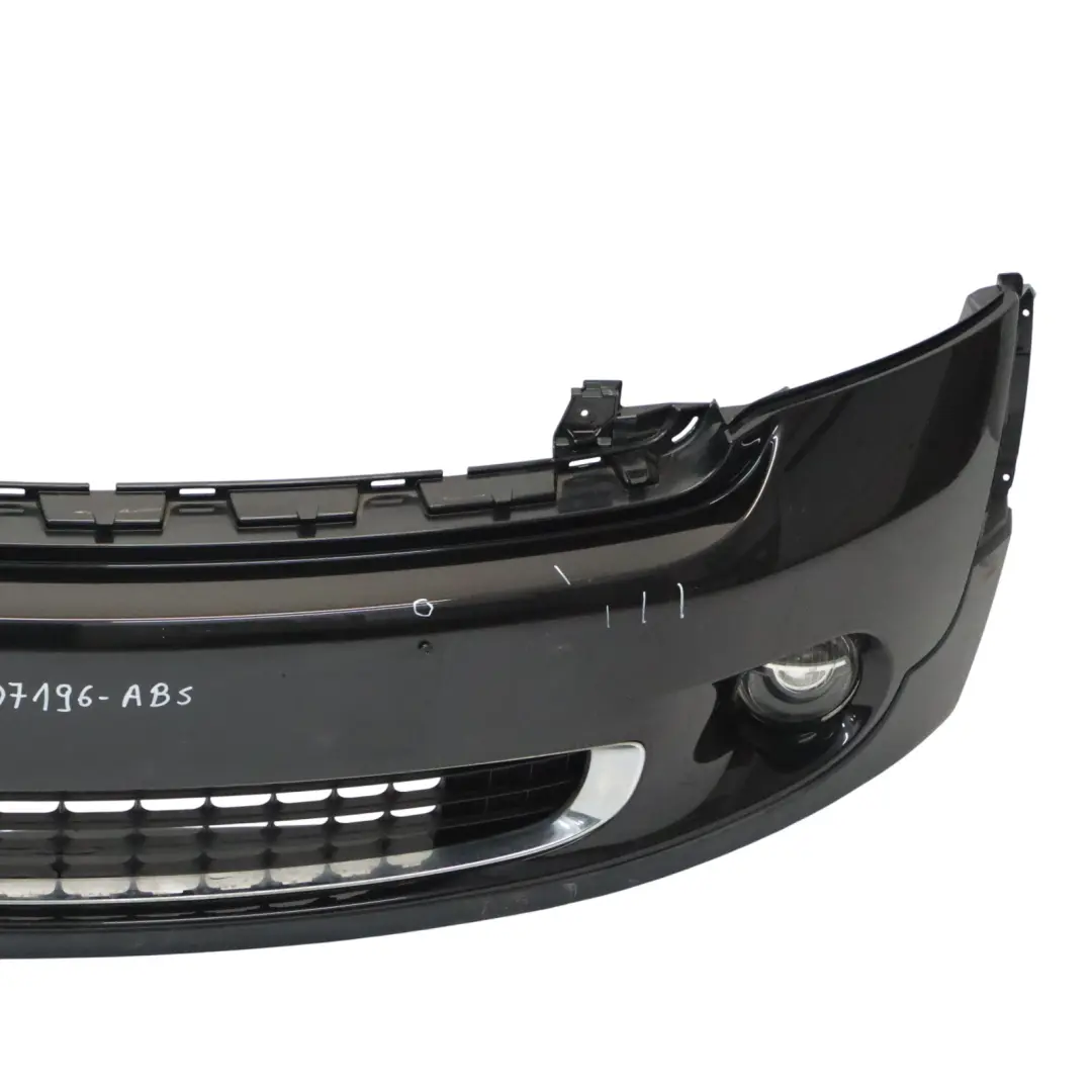 Mini R60 R61 Complete Front Bumper Trim Panel Absolute Black Metallic - B11