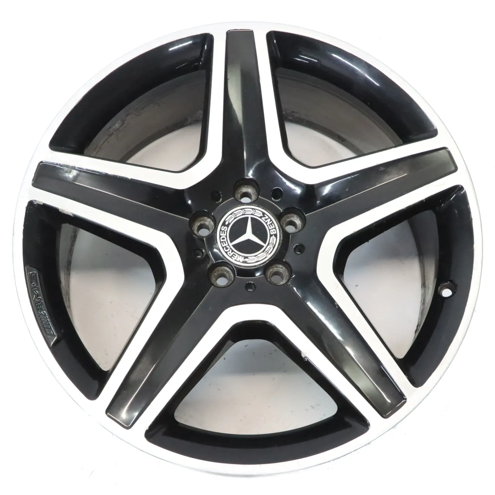 Mercedes ML W166 Bicolor AMG Alloy Wheel Rim 20" 5 Spoke 9J ET:57 A1664012002