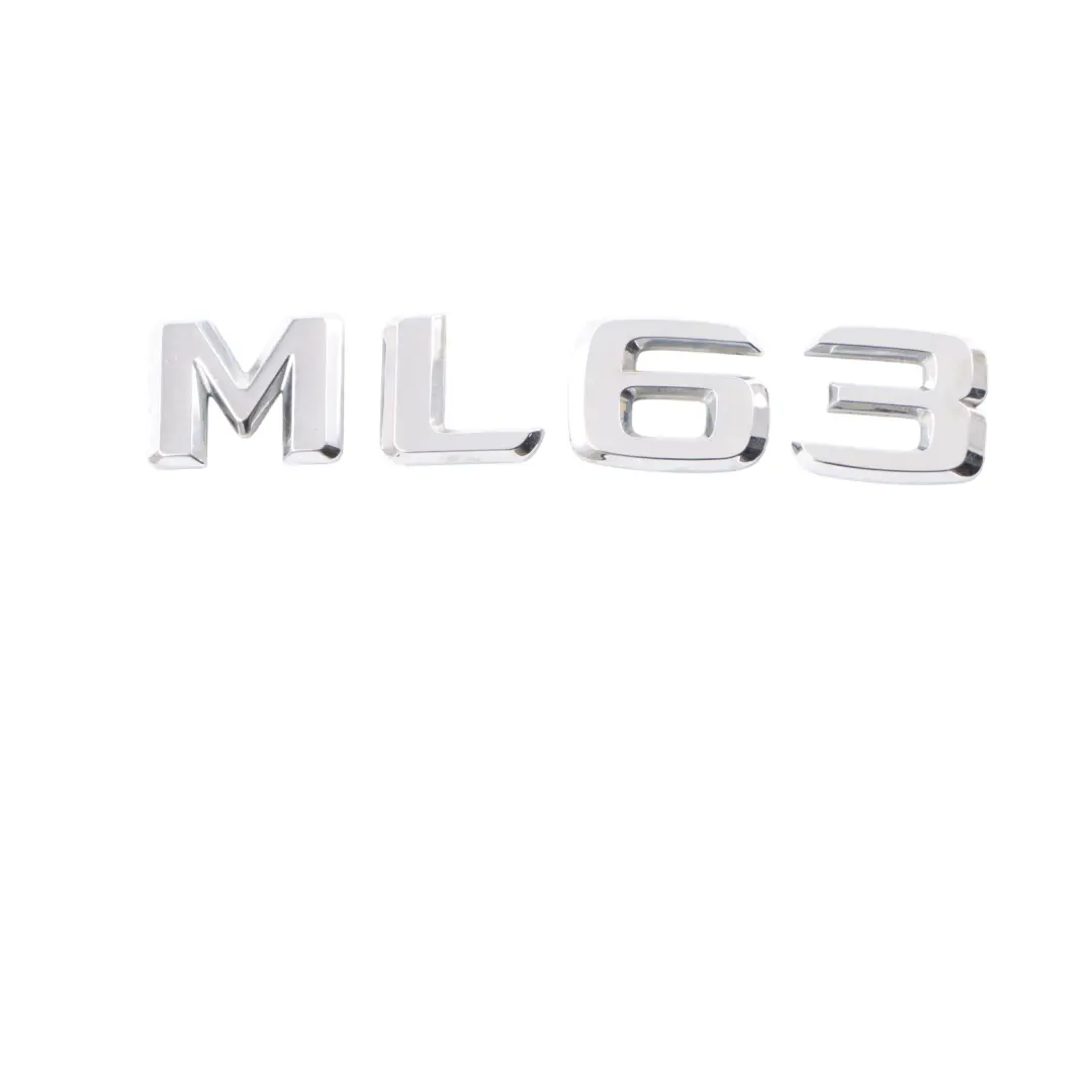 Mercedes ML 63 W166 AMG Tail Lid Rear Emblem Badge A1668173015 A1668170014