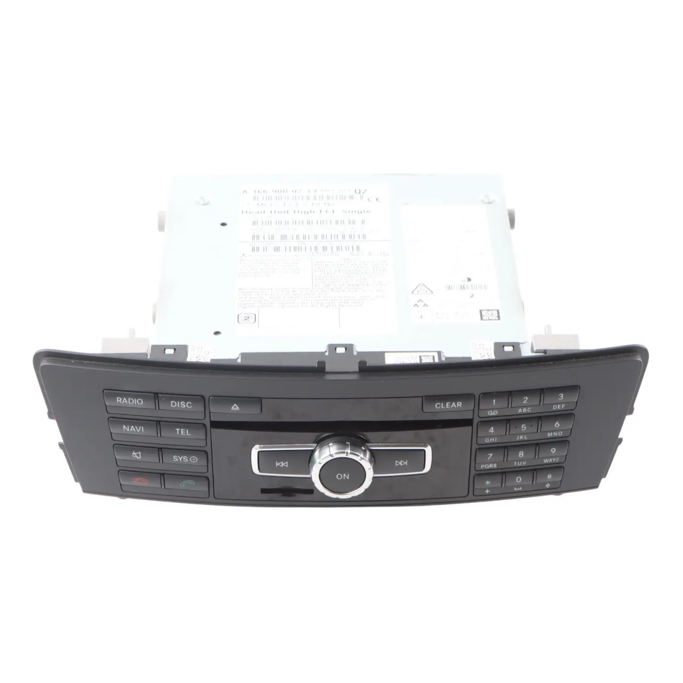 Mercedes ML W166 Radio Estéreo Reproductor CD Unidad principal A1669000213