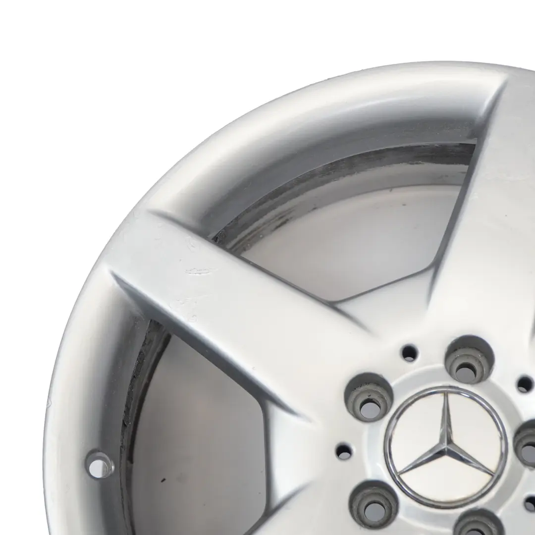 Mercedes R171 AMG Front Silver Alloy Wheel Rim 18" 7,5J ET:37 A1714011602