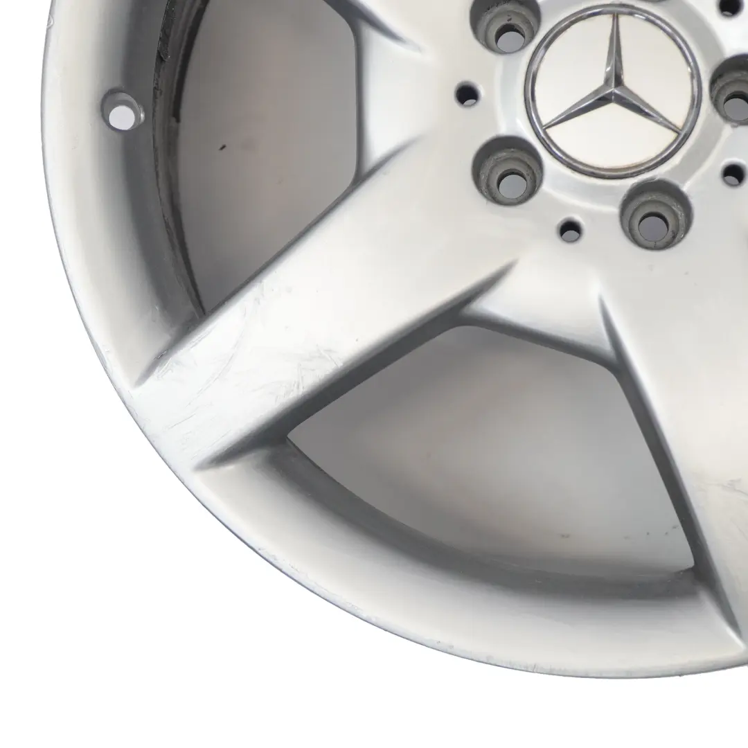 Mercedes R171 AMG Front Silver Alloy Wheel Rim 18" 7,5J ET:37 A1714011602