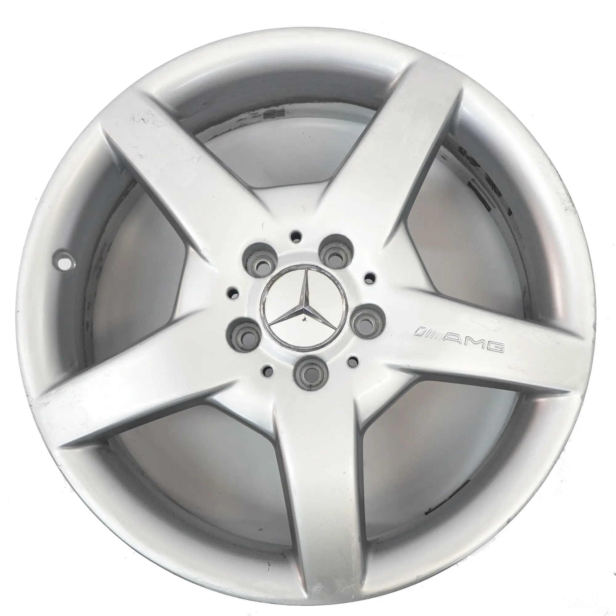 Mercedes R171 AMG Llanta aleación delantera plateada 18" 7,5J ET:37 A1714011602