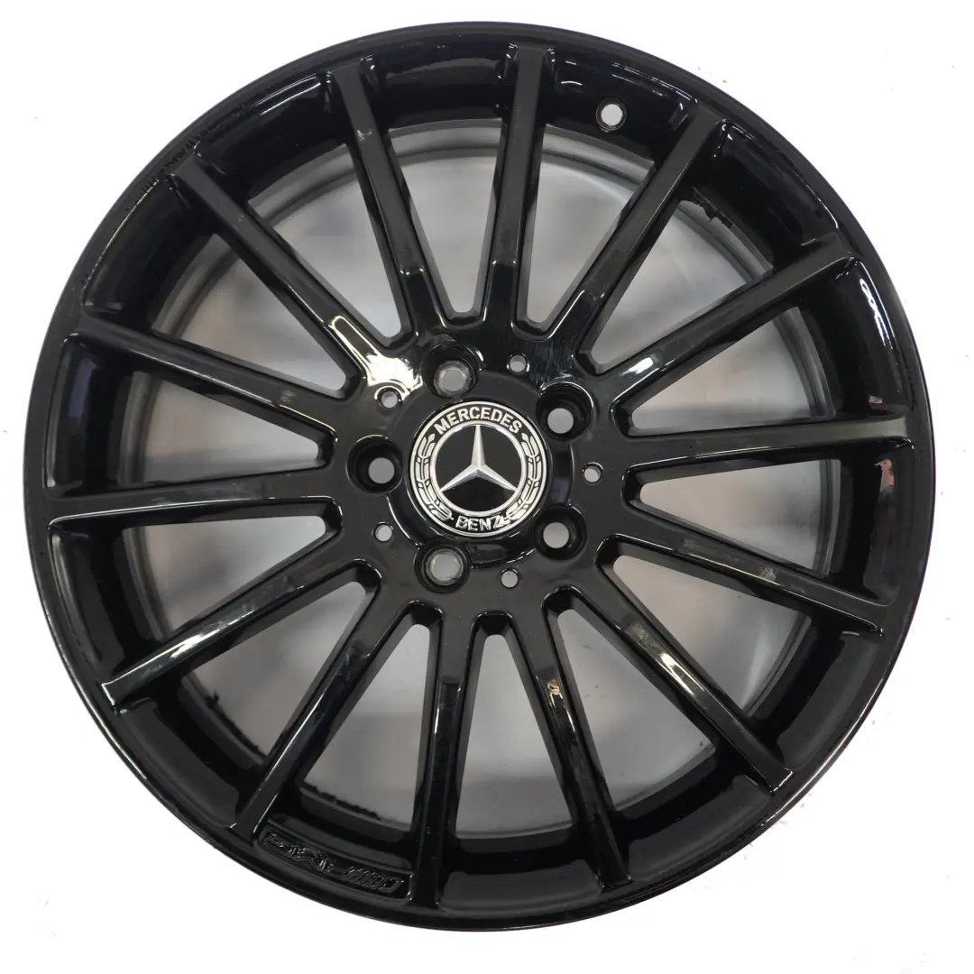 Mercedes W176 W246 AMG Llanta de aleación negra 18" ET:52 7.5J A1764010200