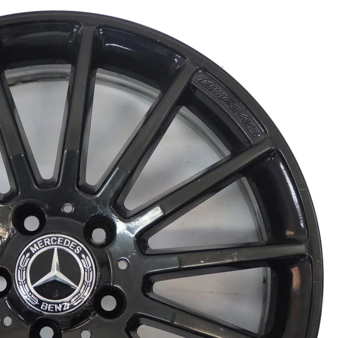 Mercedes W176 W246 AMG Czarna Felga Aluminiowa 18" ET:52 7.5J A1764010200