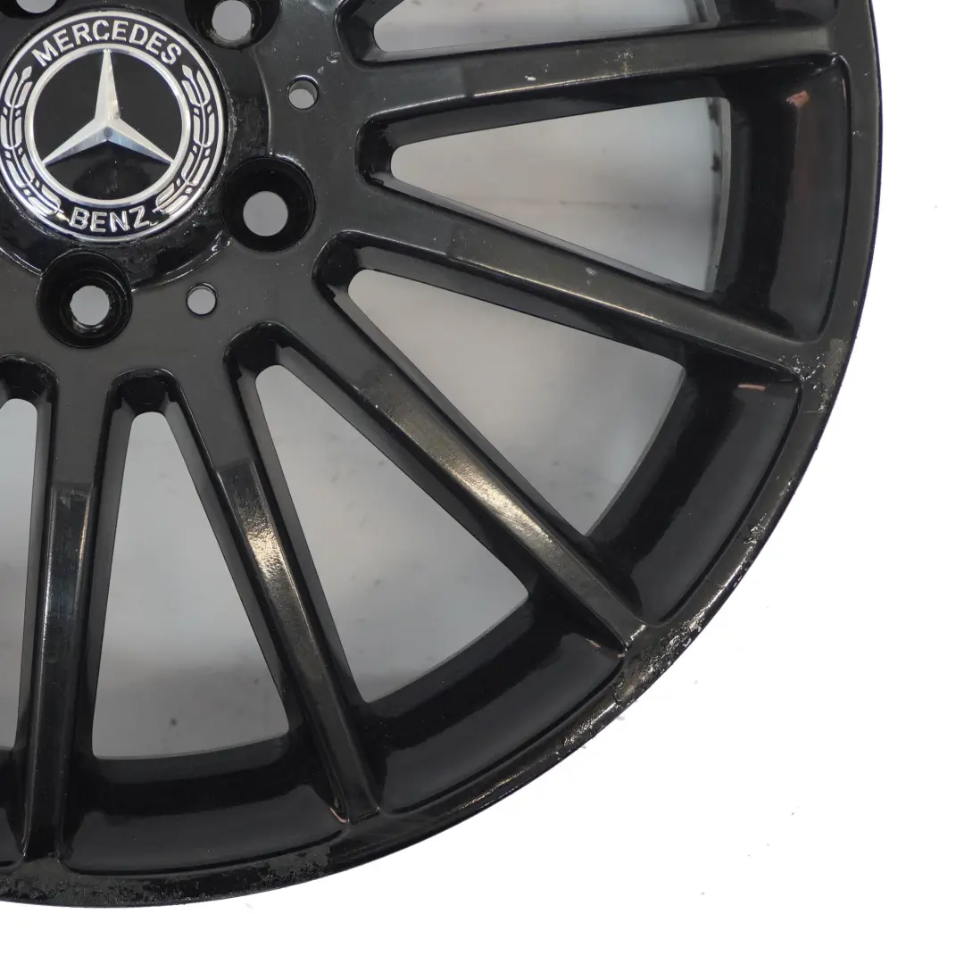 Mercedes W176 W246 AMG Czarna Felga Aluminiowa 18" ET:52 7.5J A1764010200