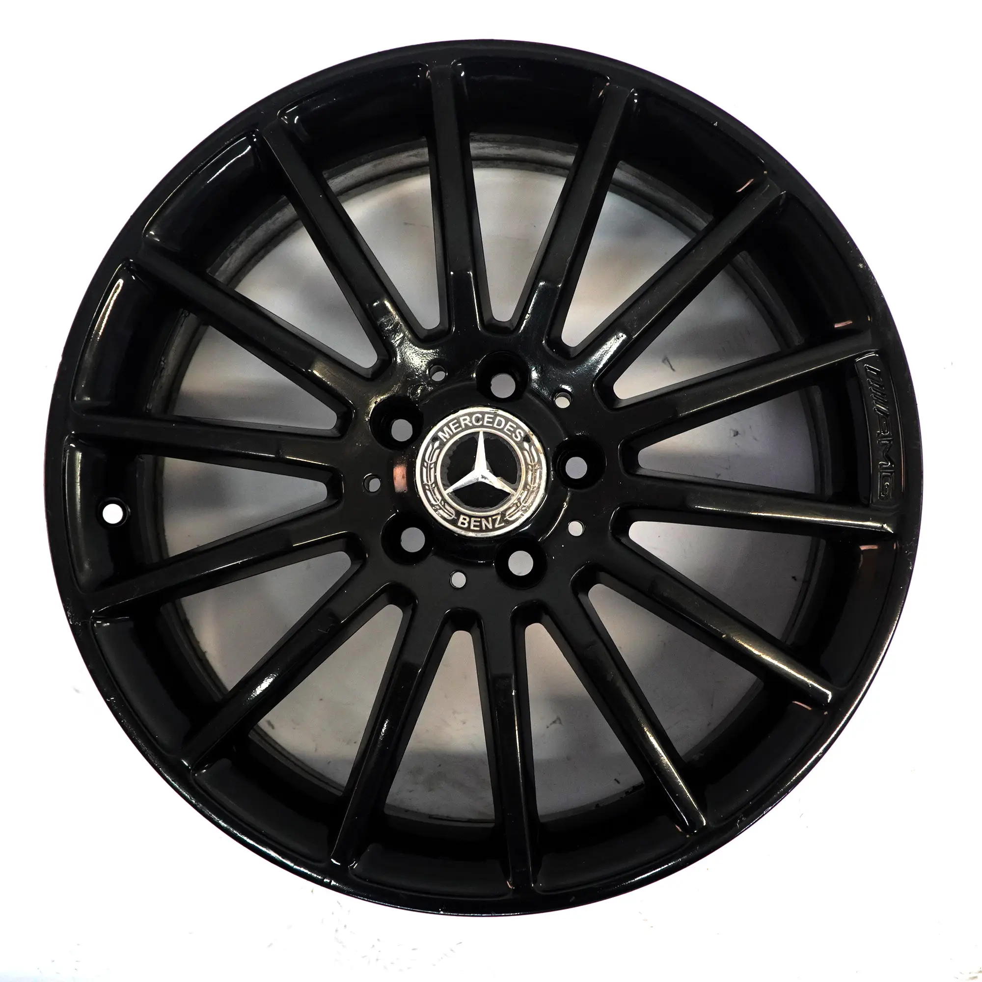 Mercedes W176 W246 AMG Black Wheel Alloy Rim 18" ET:52 7.5J A1764010200