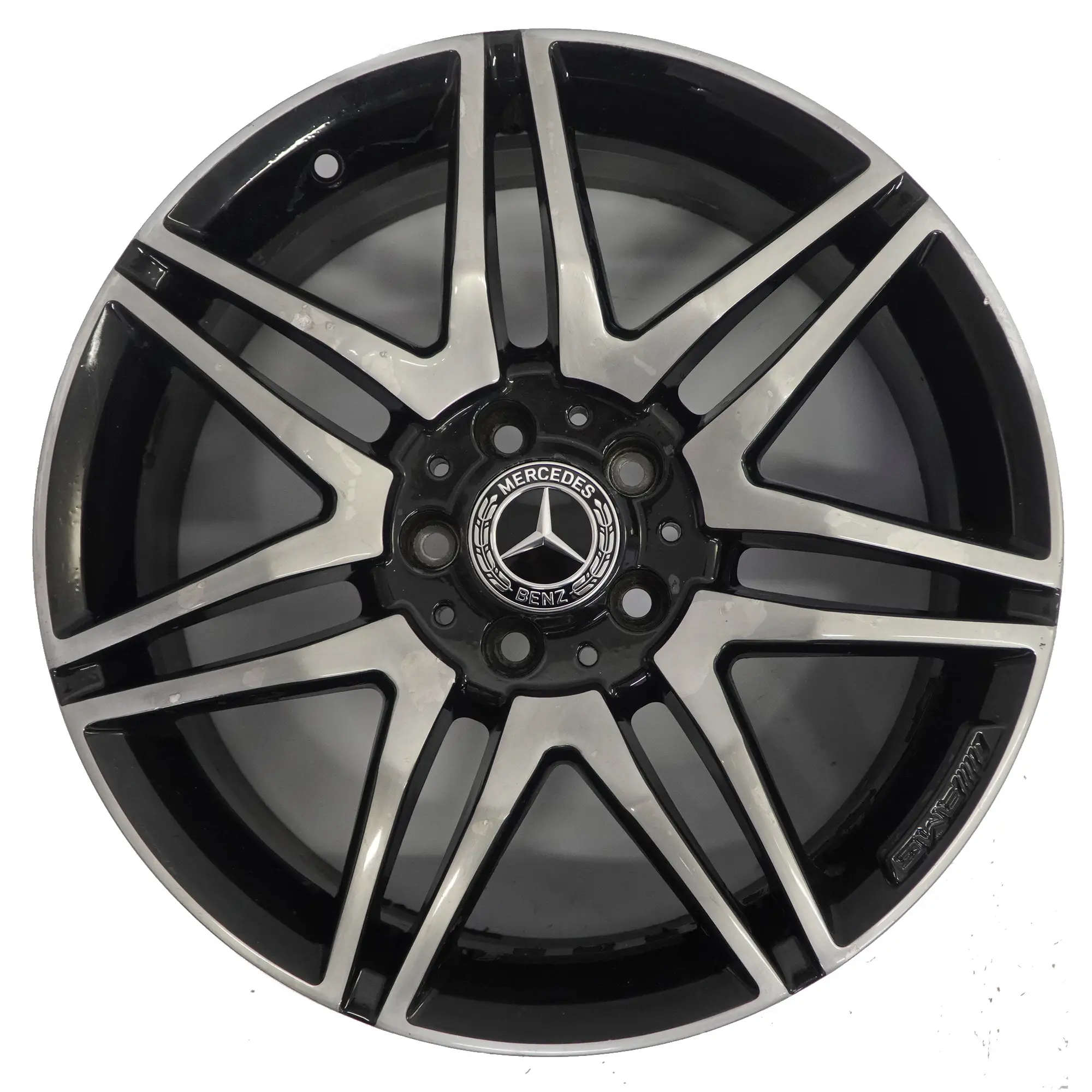 Mercedes W204 AMG Rear Wheel Alloy Rim 18" Double Spoke ET:54 8.5J A2044010704