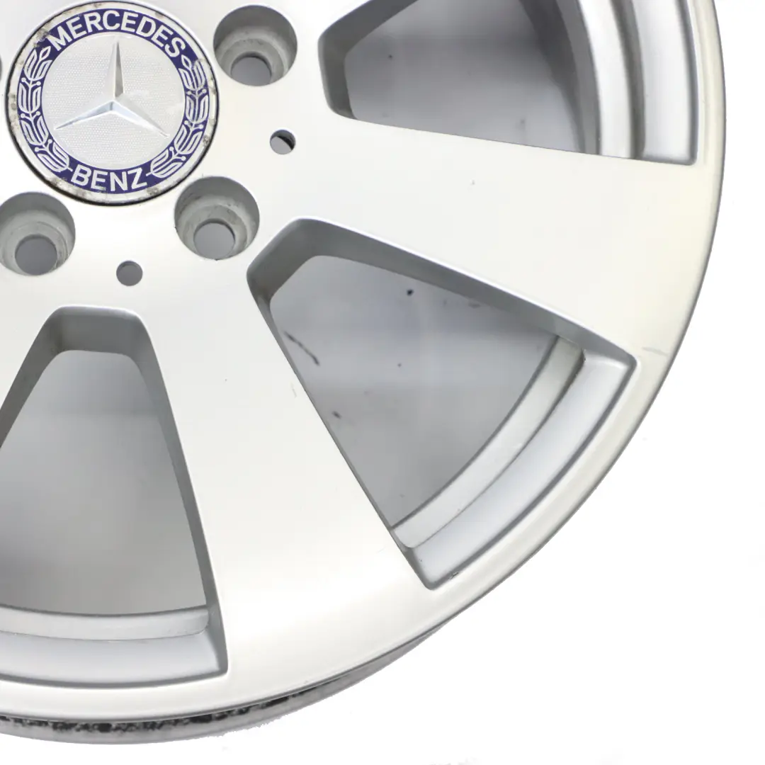 Mercedes W204 Silver 7 Hole Alloy Wheel Rim 16" ET:43 7J A2044011102