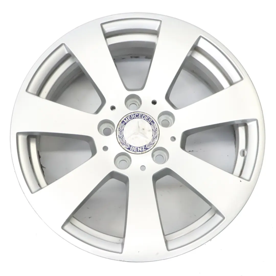 Mercedes W204 Silver 7 Hole Alloy Wheel Rim 16" ET:43 7J A2044011102