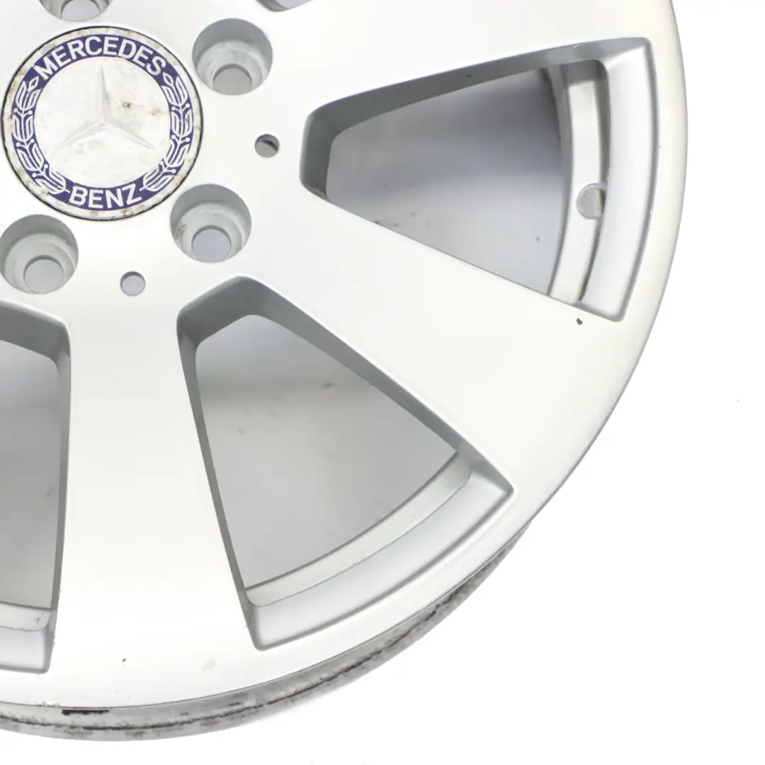 Mercedes W204 Silver 7 Hole Alloy Wheel Rim 16" ET:43 7J A2044011102