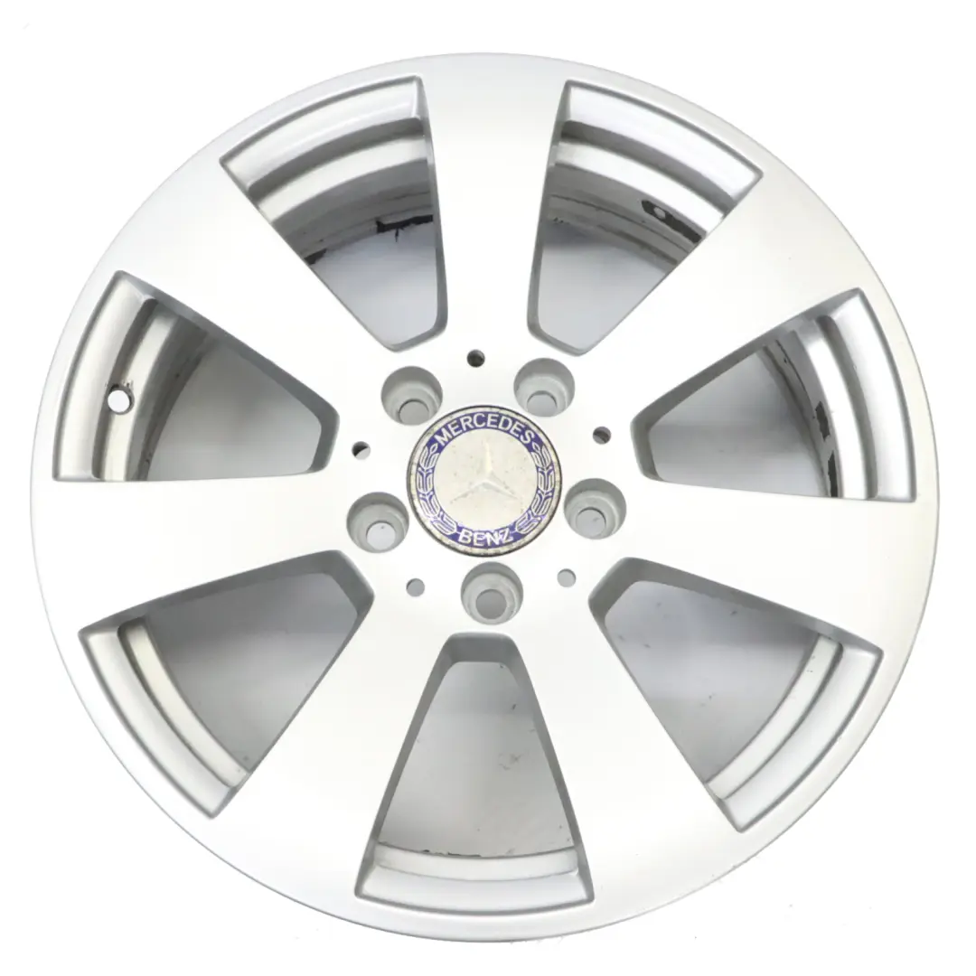 Mercedes W204 Silver 7 Hole Alloy Wheel Rim 16" ET:43 7J A2044011102