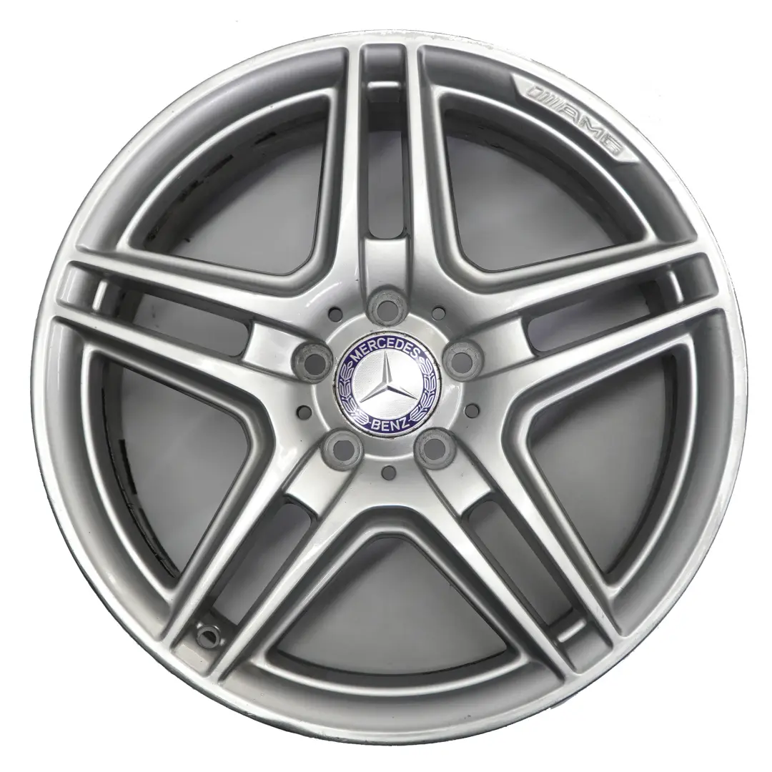 Mercedes W204 AMG Front Silver Wheel Alloy Rim 18" ET:50 8J A2044014102