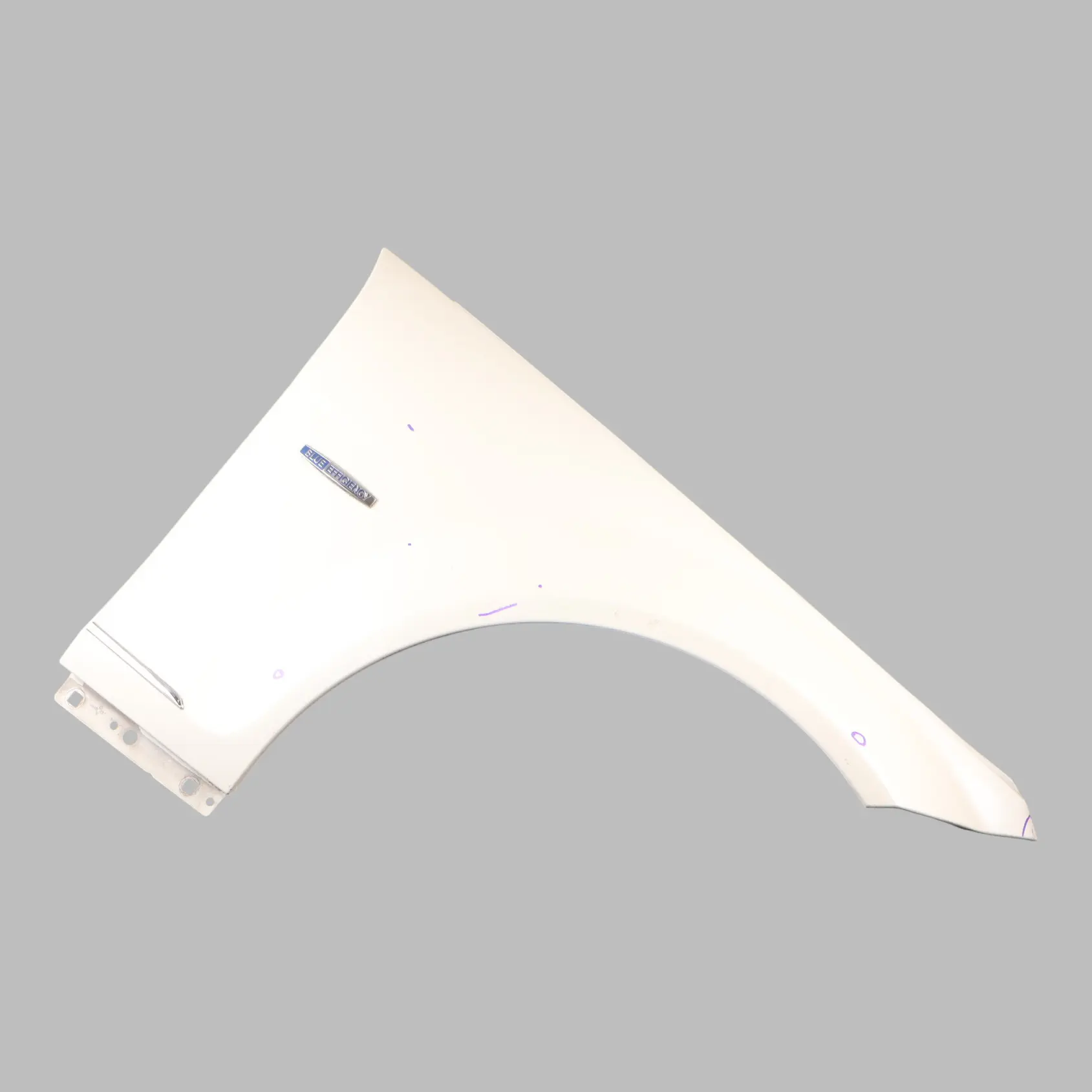 Mercedes W204 Front Side Panel Wing Fender Right O/S Diamond White Metalic 799