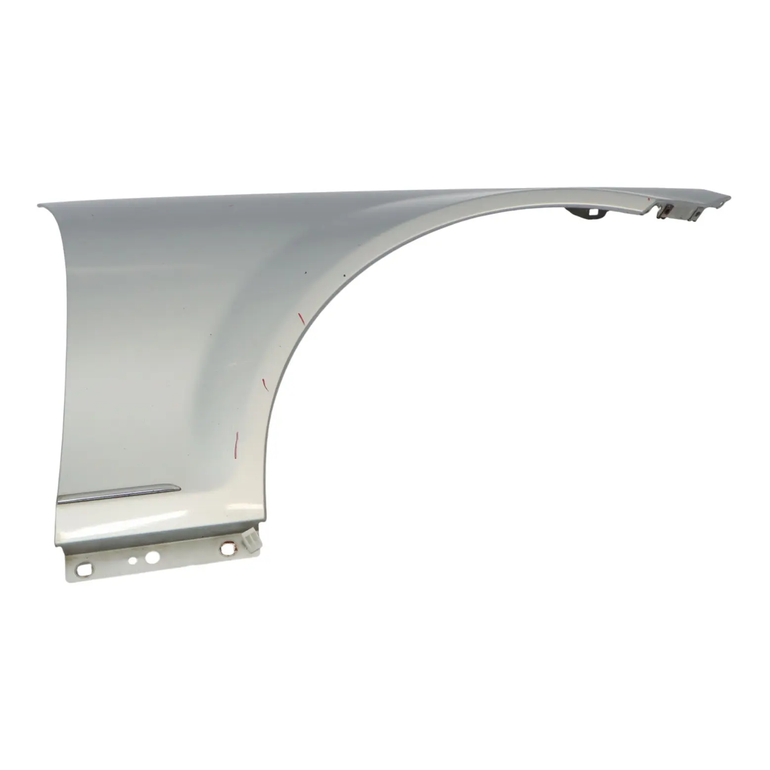 Mercedes W204 Side Wing Panel Front Right O/S Fender Iridium Silver - 775