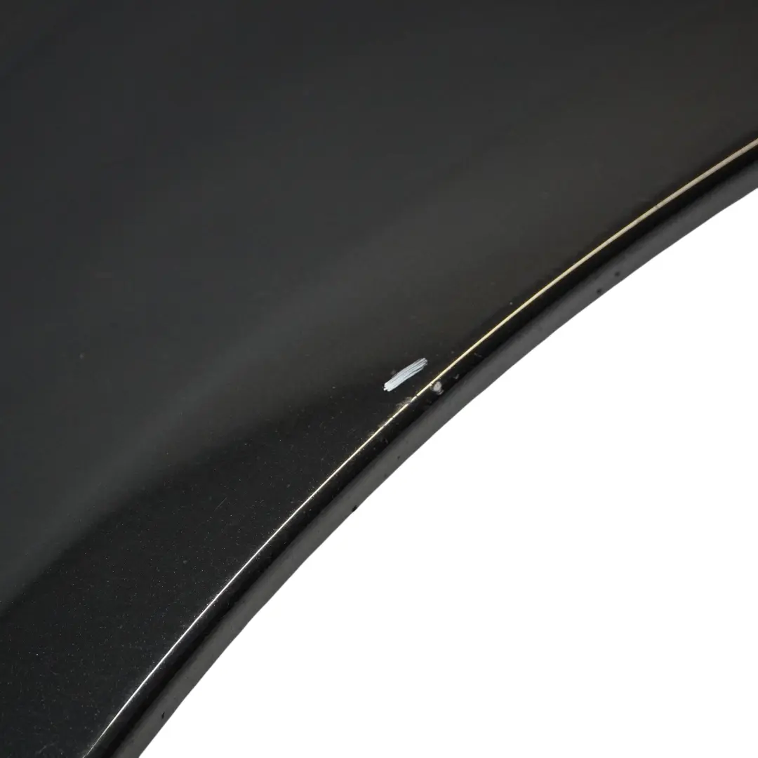 Mercedes W204 Side Panel Wing Front Right O/S Fender Obsidian Black - 197