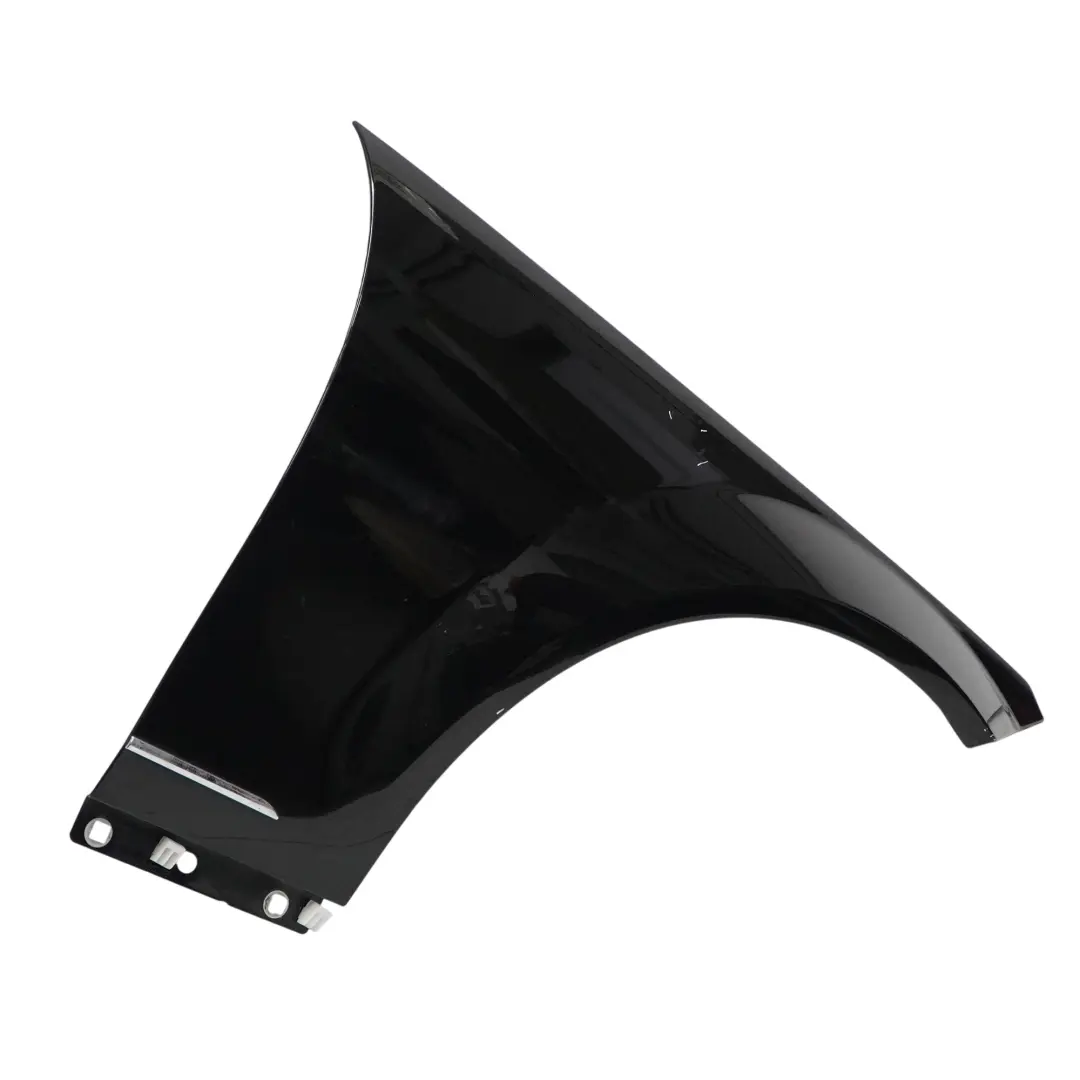 Mercedes W204 Side Panel Wing Front Right O/S Fender Obsidian Black - 197