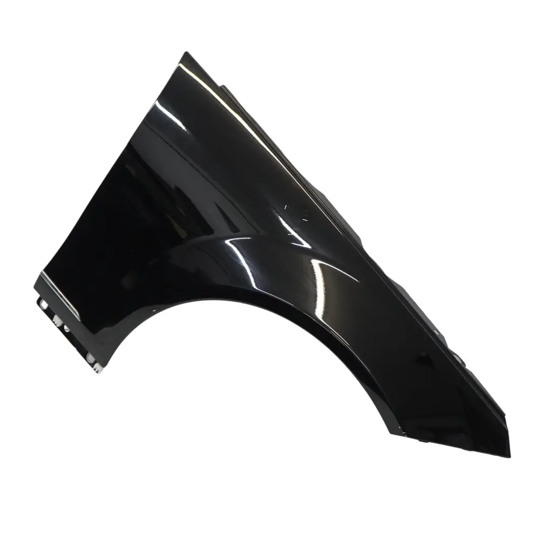 Mercedes W204 Side Panel Wing Front Right O/S Fender Obsidian Black - 197