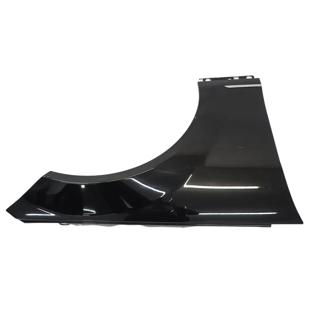 Mercedes W204 Side Panel Wing Front Right O/S Fender Obsidian Black - 197