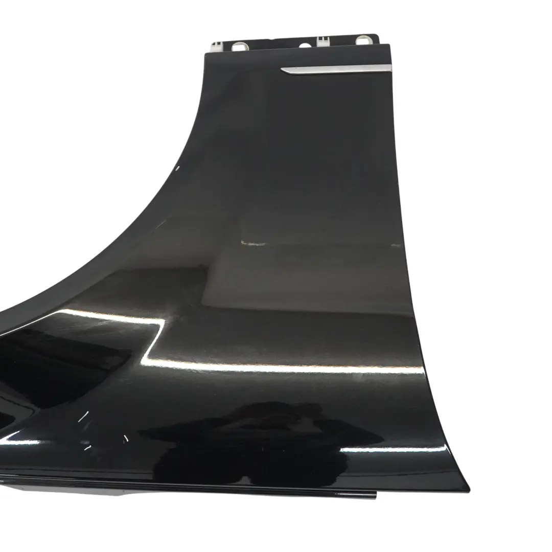 Mercedes W204 Side Panel Wing Front Right O/S Fender Obsidian Black - 197