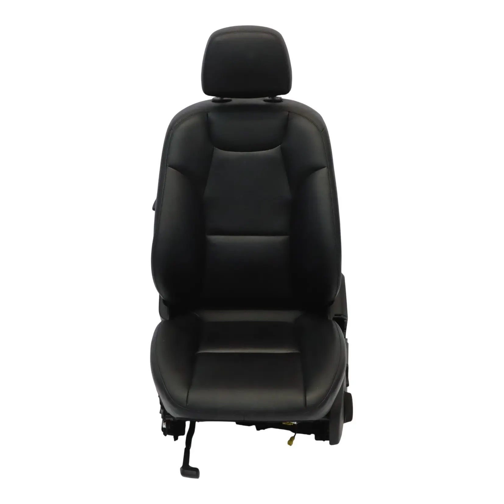 Mercedes W204 S204 Asiento Delantero Izquierdo Cuero Negro Interior Eléctrico