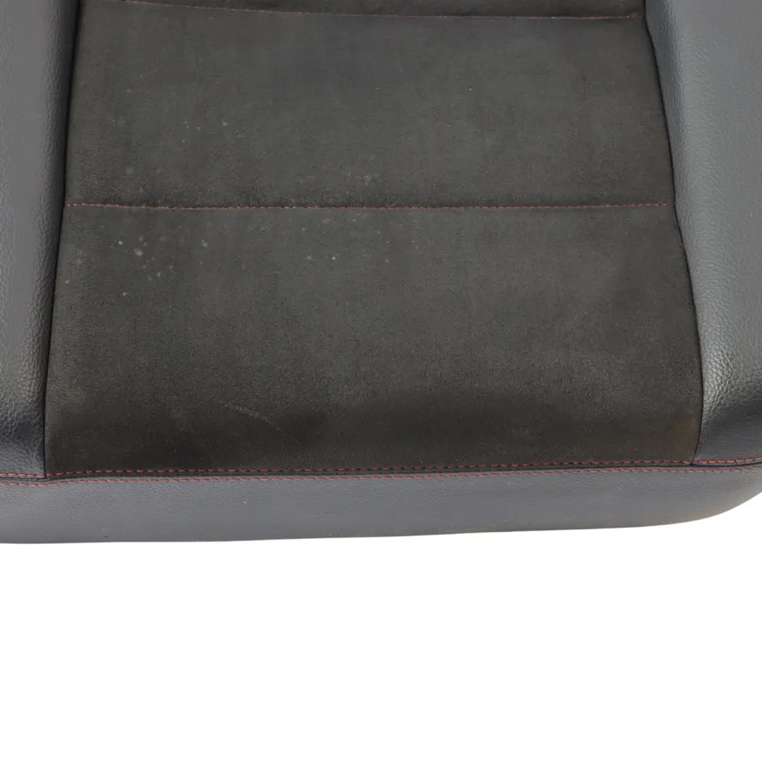 Mercedes W204 Rear Seat Bench Couch Cover Saloon Imitation Leather Black