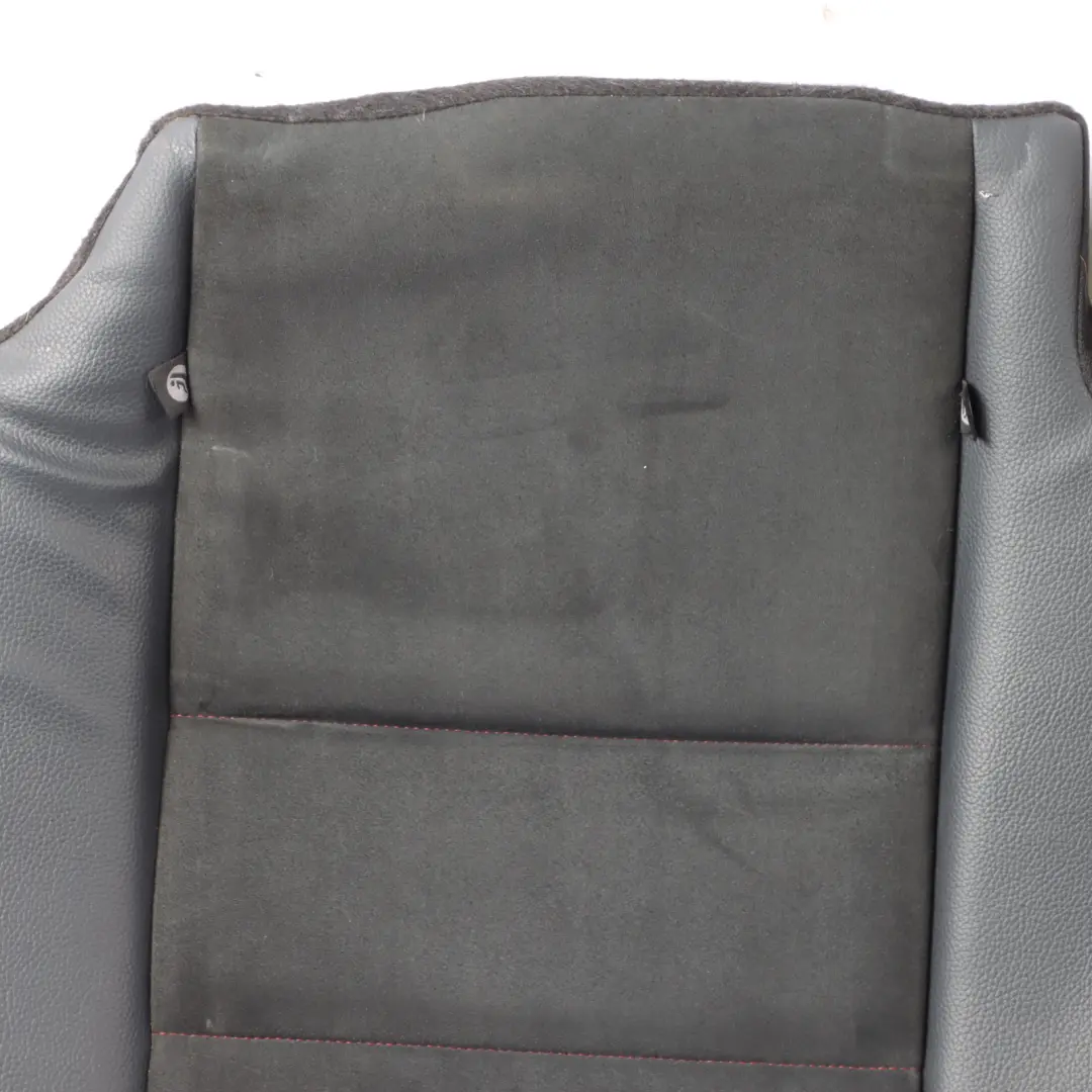 Mercedes W204 Rear Seat Bench Couch Cover Saloon Imitation Leather Black