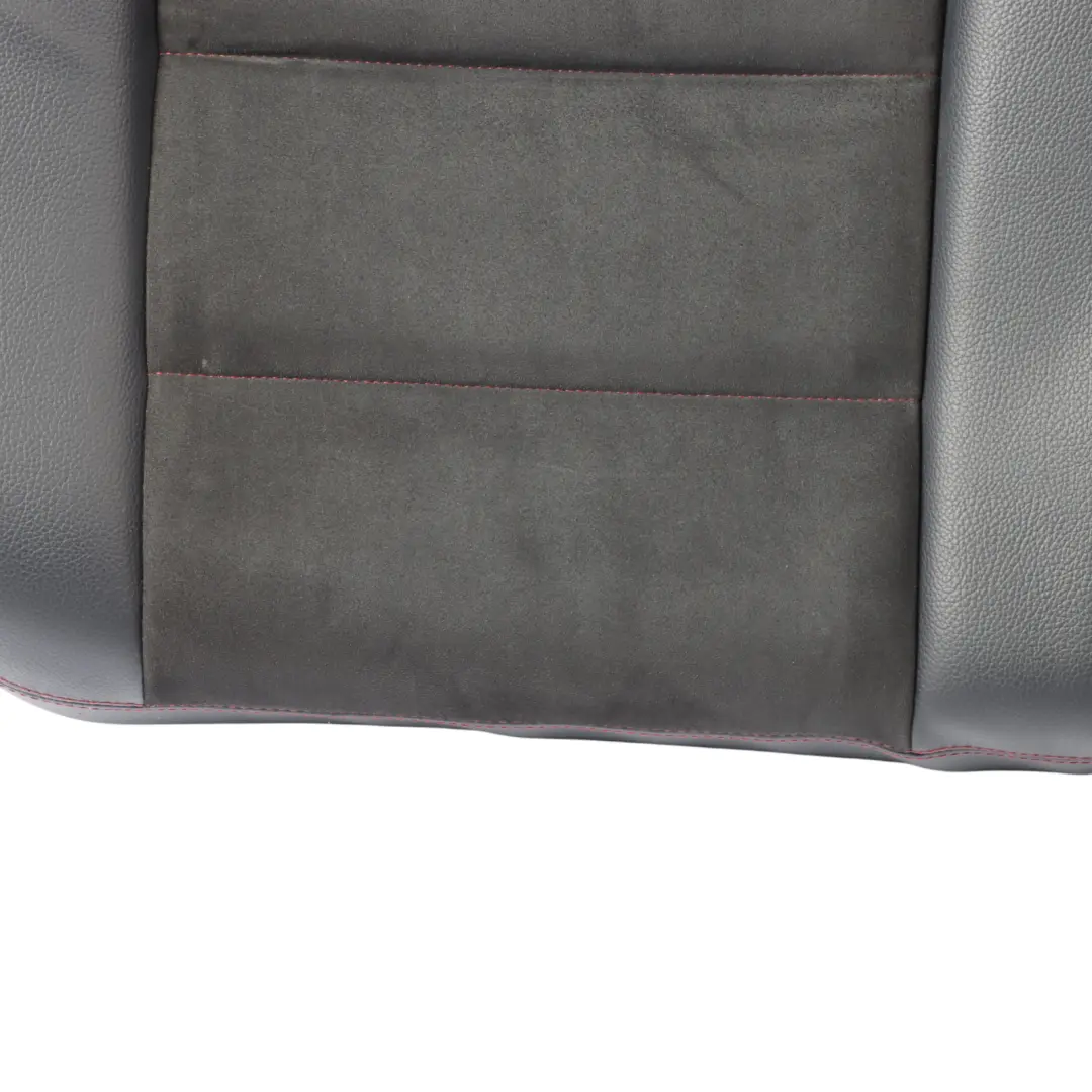 Mercedes W204 Rear Seat Bench Couch Cover Saloon Imitation Leather Black