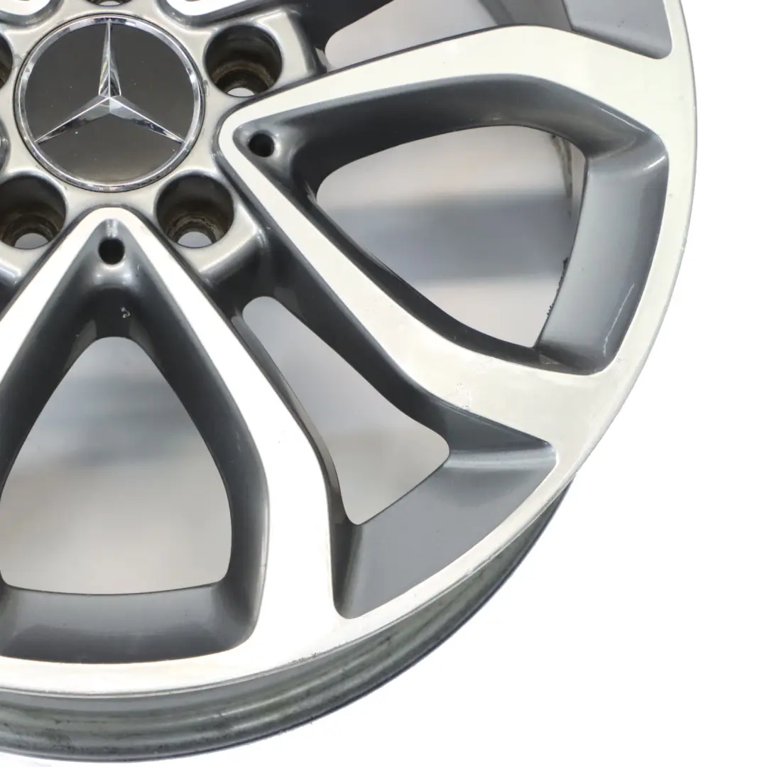 Wheel Rim Mercedes W205 Alloy 5-Double-Spoke 17" 7J ET:48,5 A2054010200