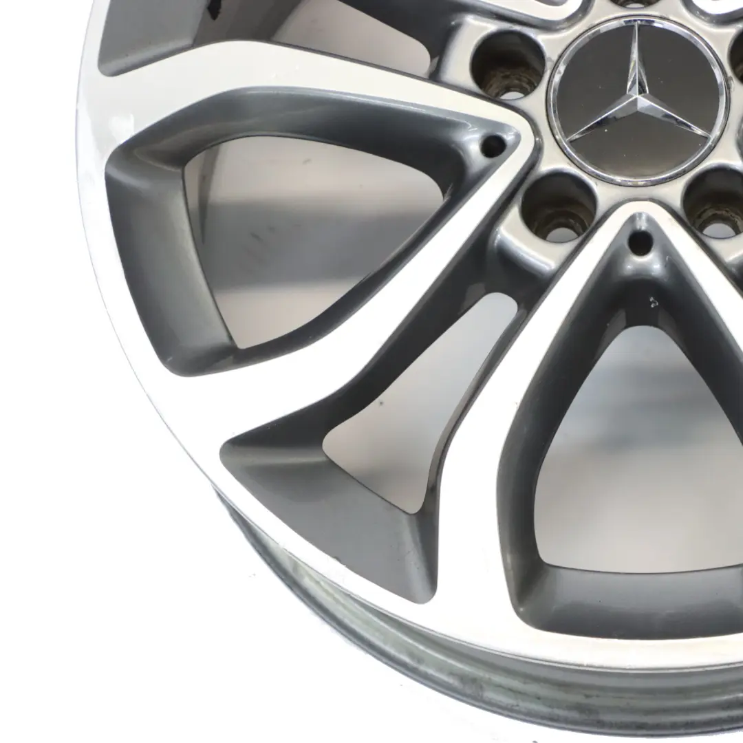 Wheel Rim Mercedes W205 Alloy 5-Double-Spoke 17" 7J ET:48,5 A2054010200