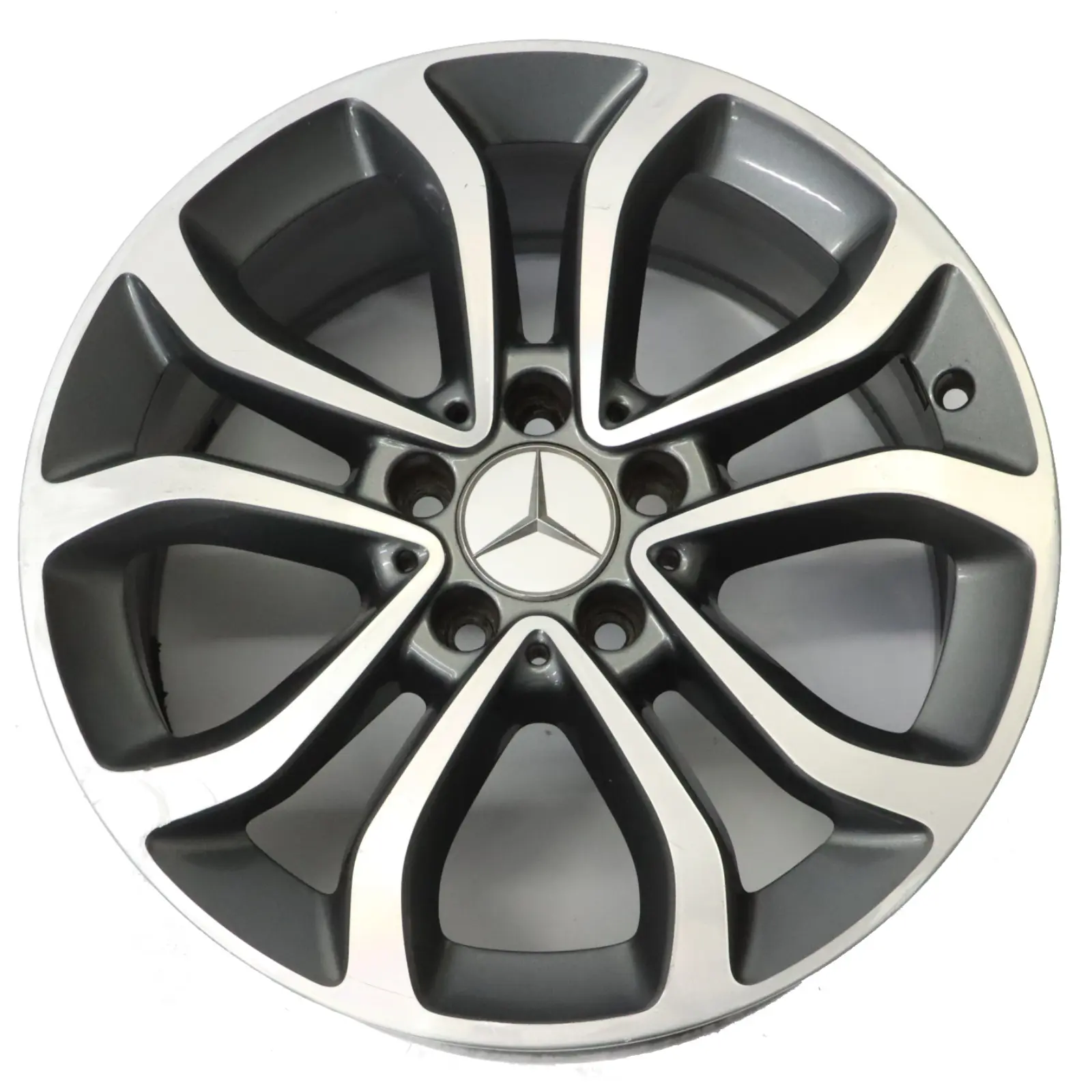 Llanta Mercedes W205 Llanta de aleación 5 radios dobles 17" 8J ET:54 A2054013900