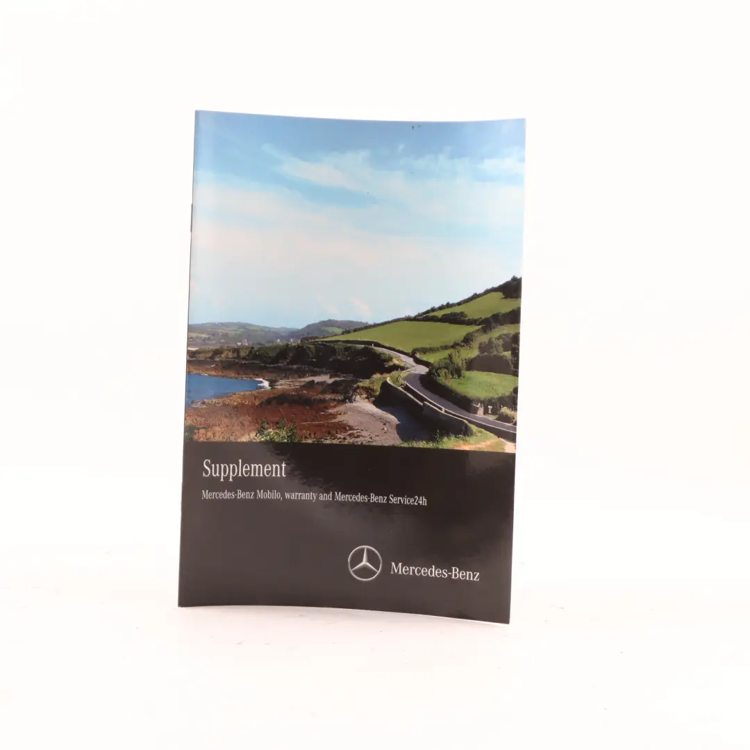 Mercedes W205 Owner's Handbook Book Instruction Booklet Manual Wallet Case Set