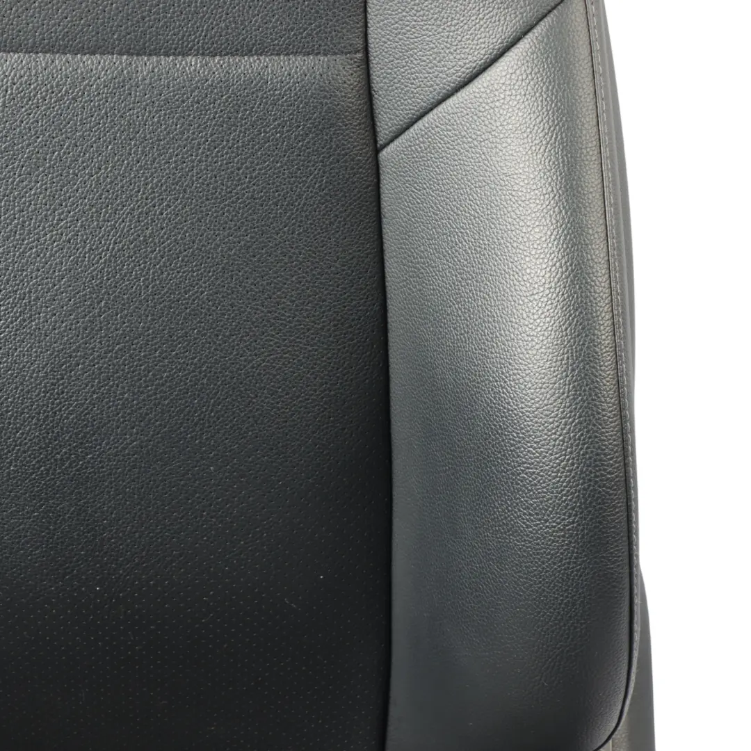 Mercedes W205 Front Seat Left N/S Heated Interior Imitation Leather Black