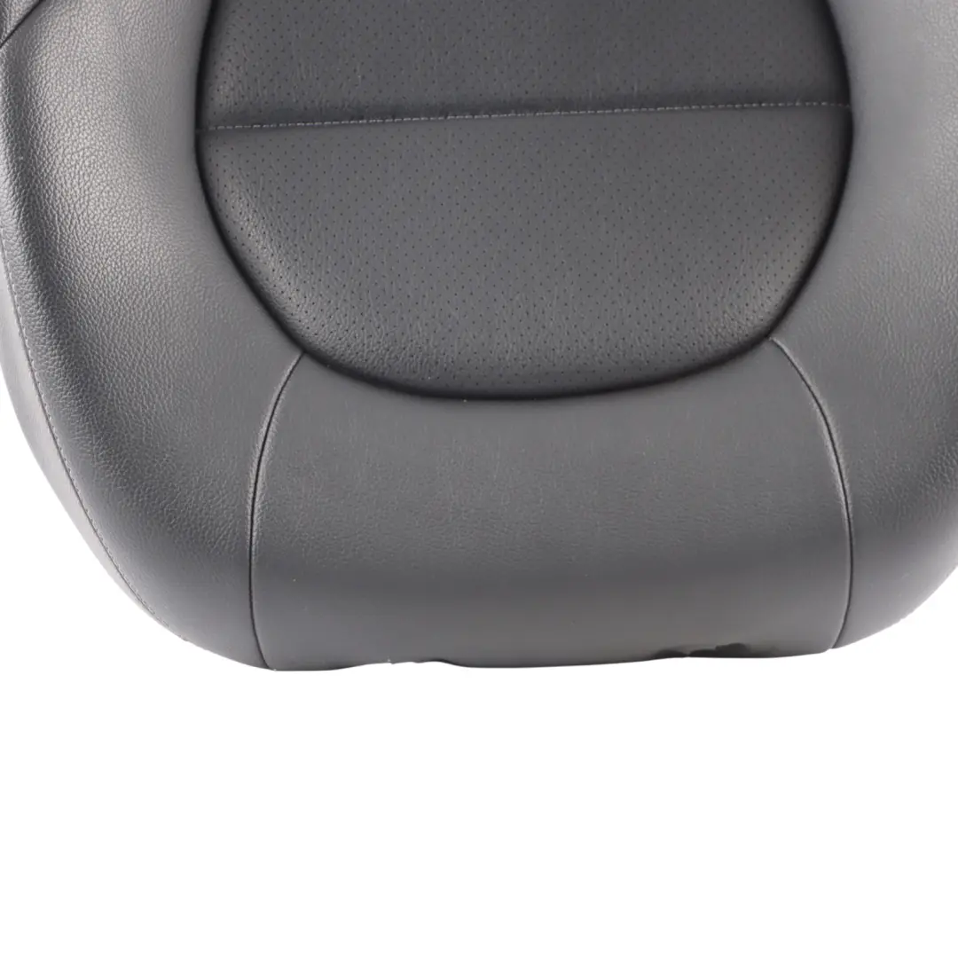 Mercedes W205 Front Seat Backrest Left N/S Interior Imitation Leather Black 